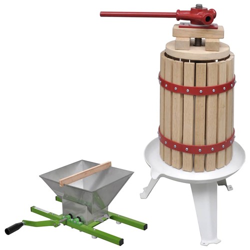 Piece fruit wine press and - 2,
