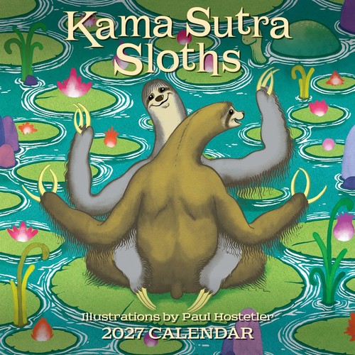 Kama sutra sloths calendar - kama,