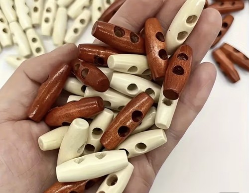 Wooden toggle buttons - buttons,
