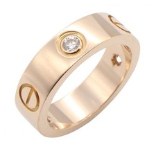CARTIER Love Ring 3P Diamond
