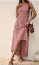 BNWT Lune Dusky Pink Dip Hem