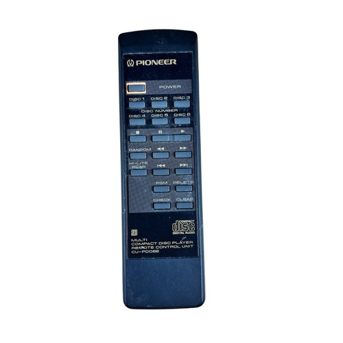 Pioneer pd068 remote - pioneer,