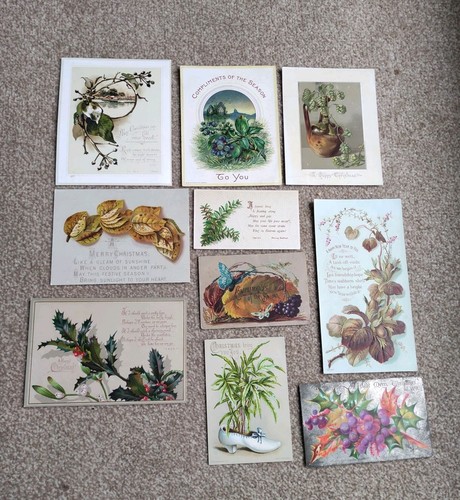 Victorian cards various - victorian, of