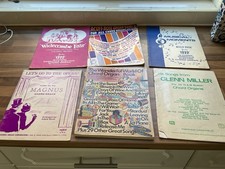 Vintage Chord Organ Books  x 6