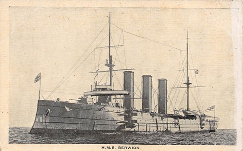 Postcard ships hms - postcard,