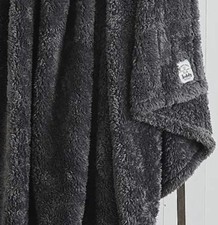 GENUINE TEDDY BEAR Soft Warm Fleece Blanket Thick ALL COLOURS  Sofa Bed Throw 