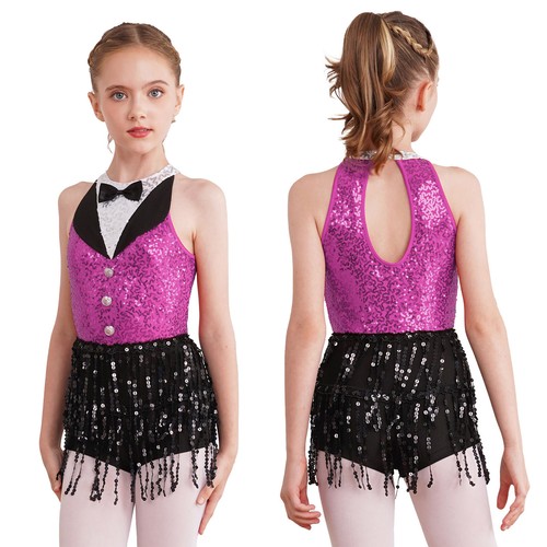 Girls sequins gymnastics - girls,