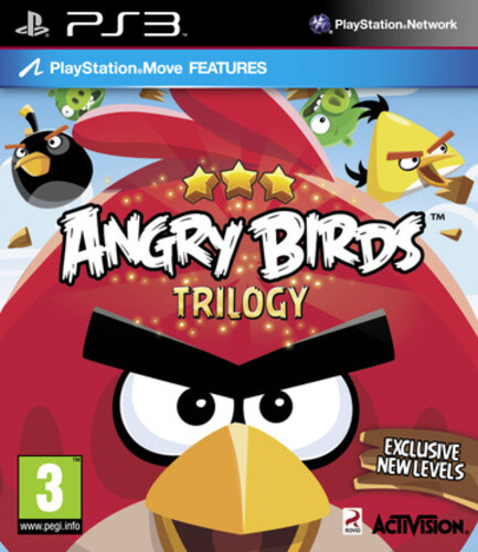 Angry birds trilogy - angry, pegi