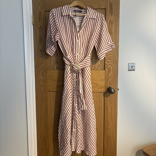 Zara linen blend - zara, midi