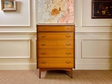 MID CENTURY TEAK CHEST OF