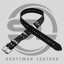 Versatile Bondage Restraint Belt - Transformable Leather Hobble Belt - Handma