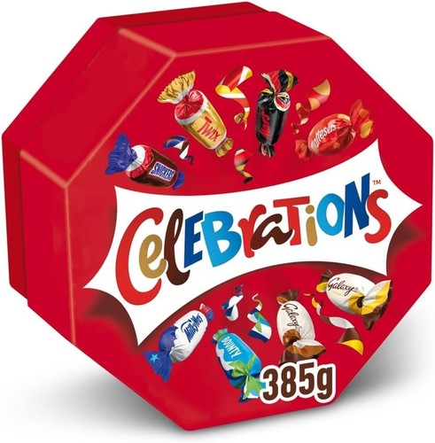 Celebrations chocolate gift - celebrations,