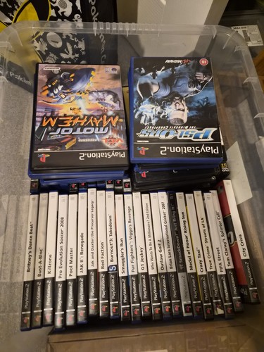 Ps2 games case select your - games, w/