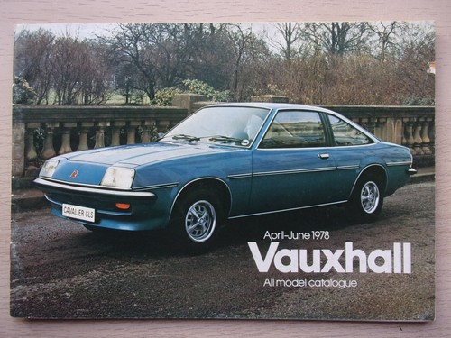 Vauxhall range orig 1978 - vauxhall,
