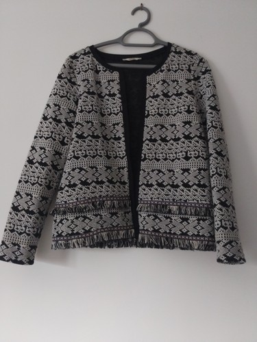 Oasis aztec print black grey - oasis,
