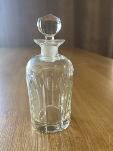 Vintage cut glass perfume - cut,