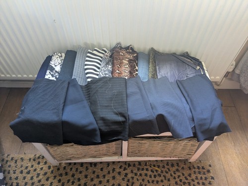 Mixed fabric job lot - mixed,