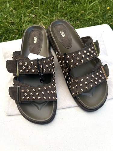 Zara studded slip slide - zara,