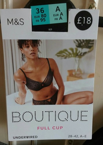 Boutique bra 36a black - bra,