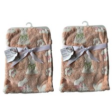 2 x Baby New born Soft Fleece