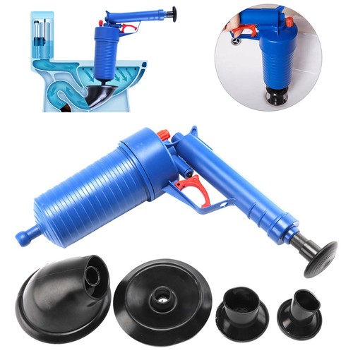 Air pump drain blaster - drain, sink