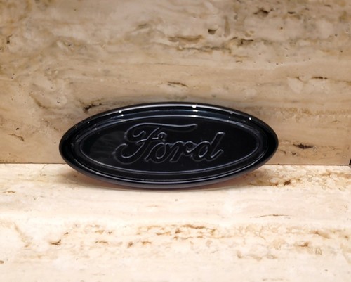 Ford badge replacement - badge, black