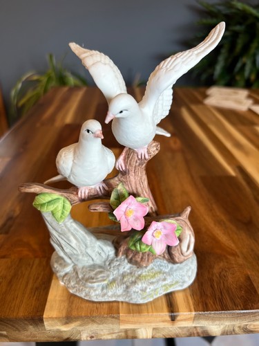 Alfretto porcelain two doves - alfretto,