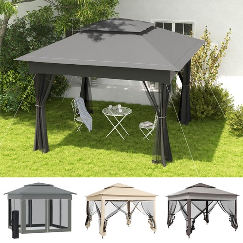 Garden metal gazebo - garden,