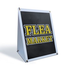 Flea Market A-Frame Sidewalk