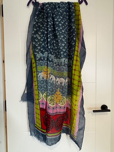 White stuff scarf - ​white,