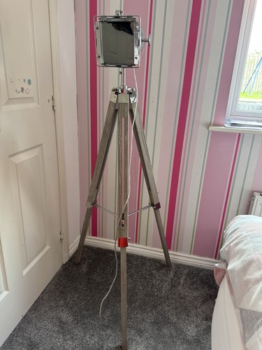 Industrial tripod floor lamp - industrial,