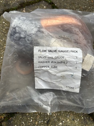 Flow valve gauge pack - flow,