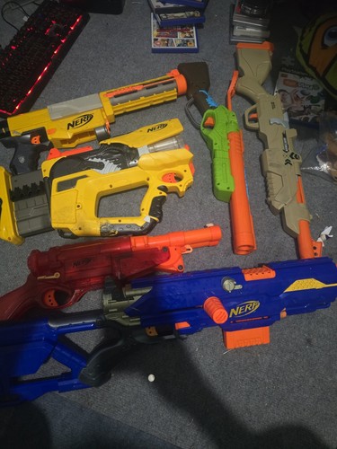 Nerf blasters job lot bundle - job,