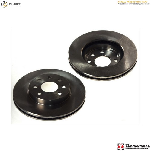 Brake disc 590 2591 - disc, for