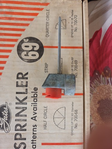 Rare vintage nos gates - rare, half