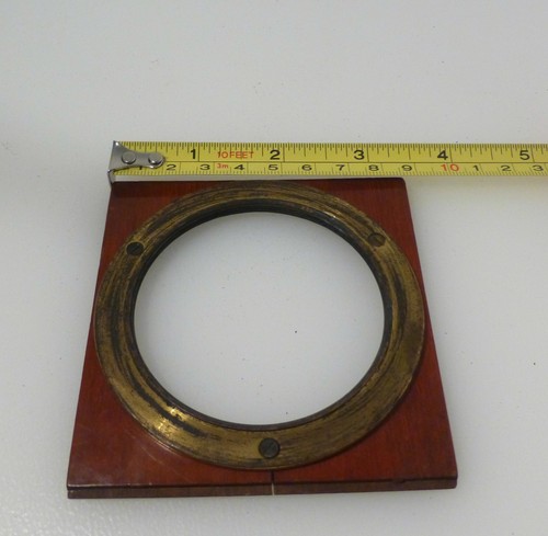 Antique lens board x 91mm - antique,