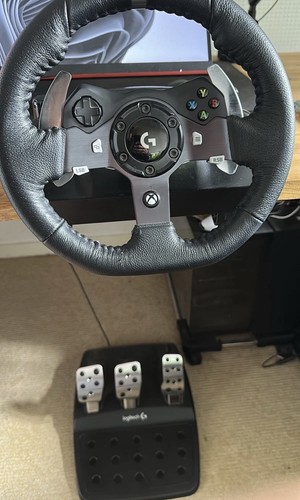 Logitech g920 racing steering - logitech,