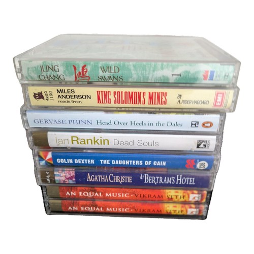 Audiobook cassette collection - cassette,