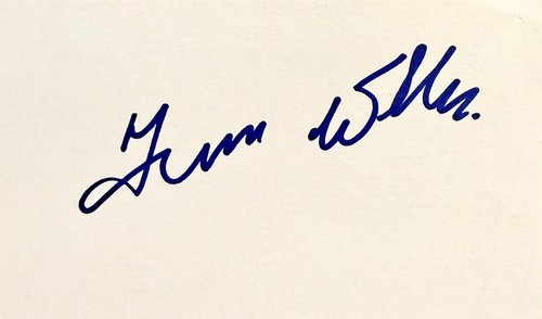 Frank williams autograph - frank,