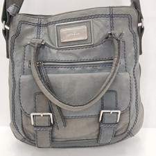 Karen Millen Shoulder Crossbody Bag Women Grey/Blue RMF30-VM