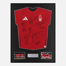 Framed Squad Signed Nottingham