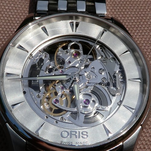 Oris artelier skeleton watch - skeleton,
