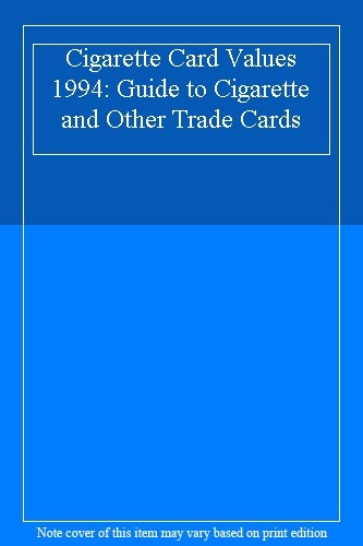 Cigarette card values 1994 - cigarette,