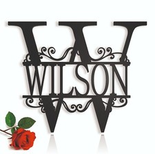 Personalized Name Sign Split