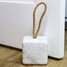 Marble Block Doorstop Rope
