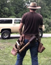 Leather Hammer Holster. 100%