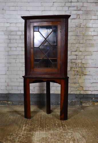 Antique corner cupboard on - cupboard,,