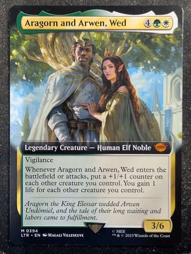 Aragorn and arwen wed - aragorn,