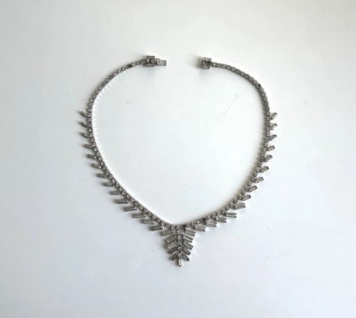 Vintage clear paste silver - paste,