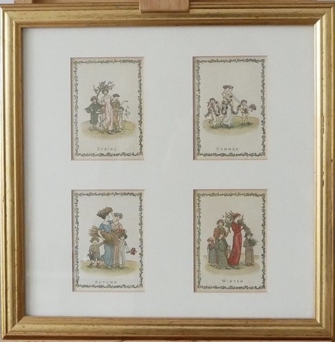 Kate greenaway framed - kate, seasonal